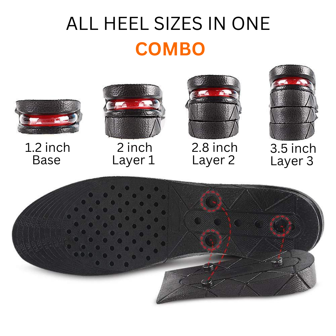 EZTall™ Combo - Increase Height By 3.5 inches