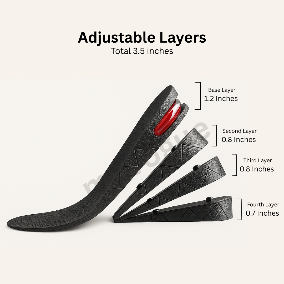 EZTall™ Shoe Insoles - Increase Height By 3+ inches