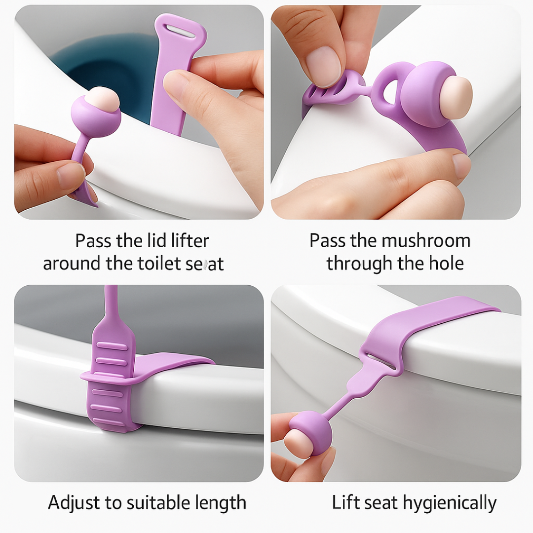 SeatMate™ - Germ-Free Seat Lifters (Pack of 4)