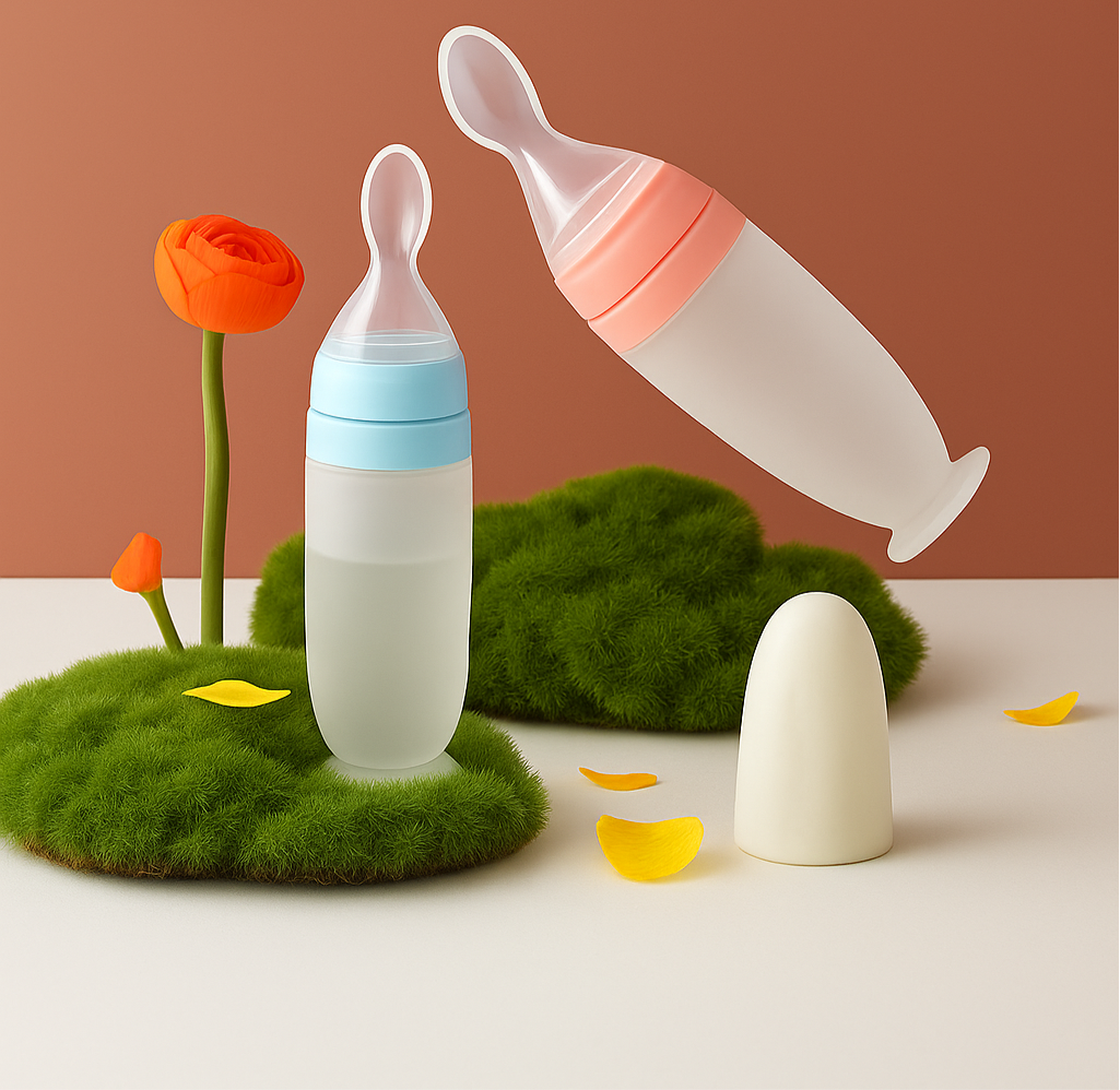 EZFeed™ - Smart Built-In Bottle Spoon
